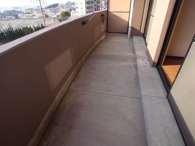 洗濯物もたくさん干せますね