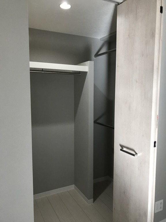 おしゃれが楽しくなるウォークインクローゼット