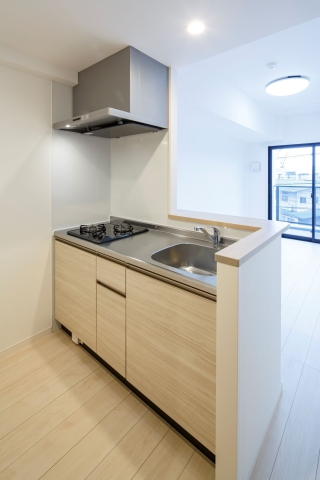 2口コンロでお料理がはかどりますね