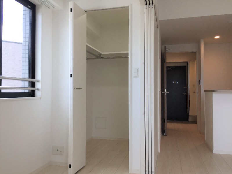 おしゃれが楽しくなるウォークインクローゼット