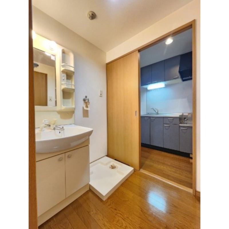 朝の支度はこちらです。