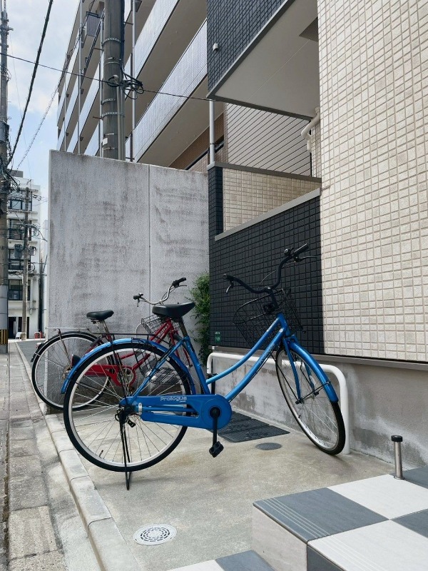 駐輪場はこちらです。