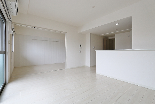 家具の配置がしやすいリビングです