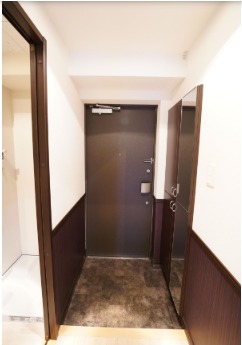 開放感のある玄関ですね