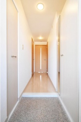 開放感のある玄関ですね