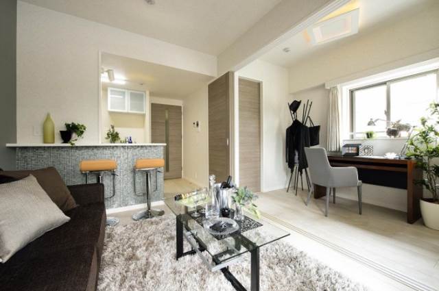 家具を配置したらこんな感じです