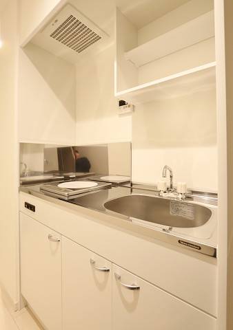 綺麗なキッチンで料理も楽しくなります。