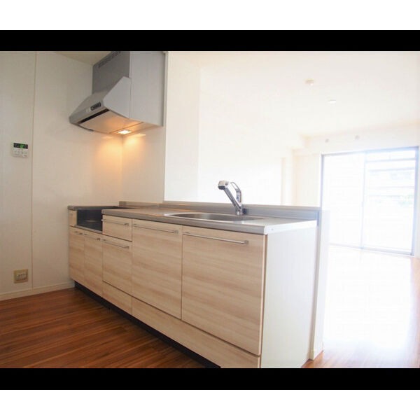 大きいカウンターキッチンで料理も捗ります