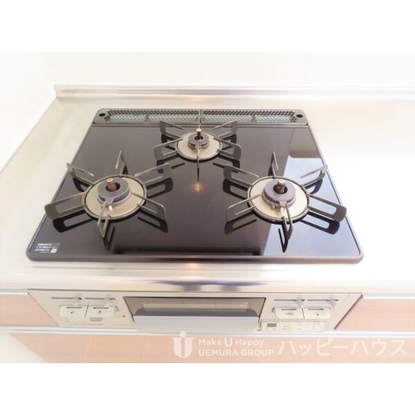 三口コンロだと料理の効率が上がりますね！