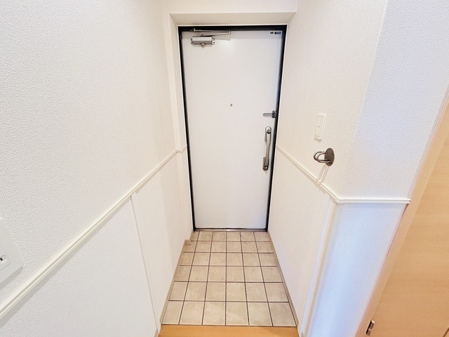 玄関はこんな感じです。