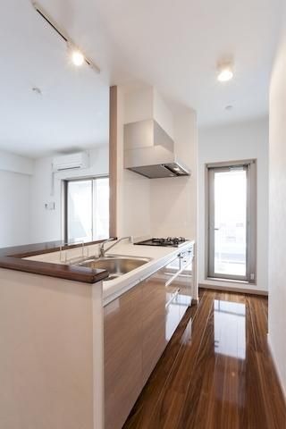 3口コンロでお料理がはかどります。