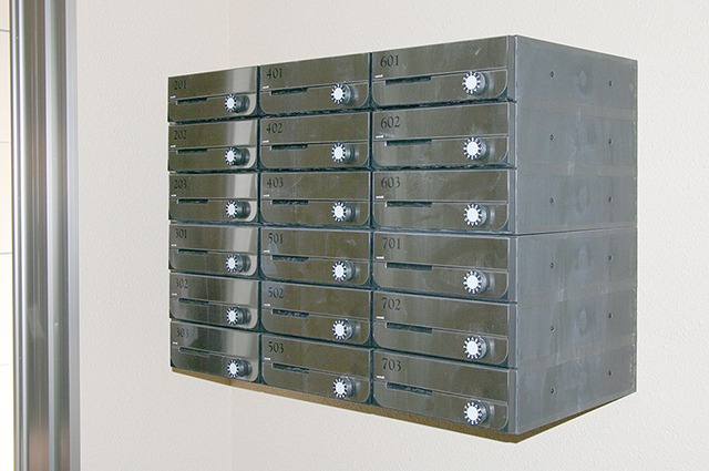 集合ポストもあります