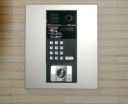 オートロック付きで安心です