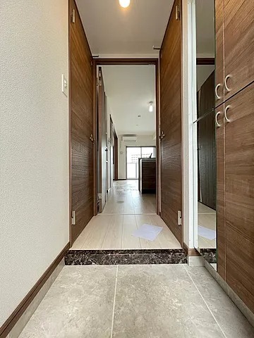 解放感ある玄関ですね