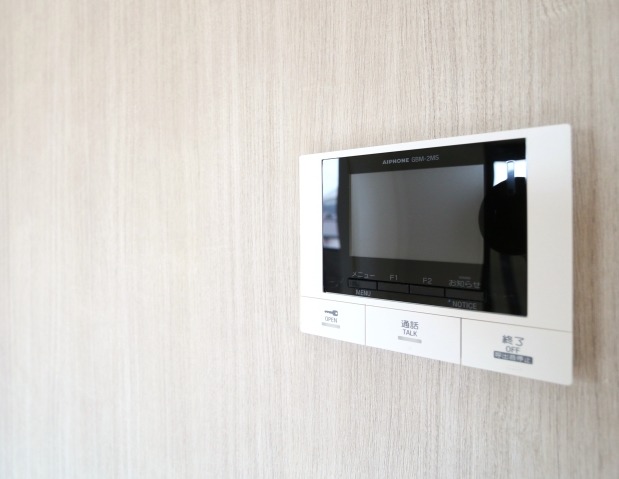 安心のモニターホン付きです