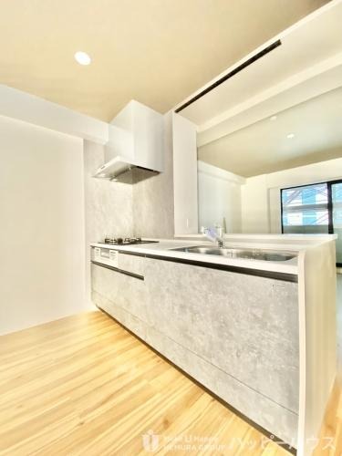 カウンターキッチンなので会話が弾みますね