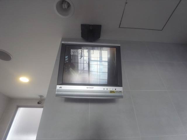 防犯カメラが有り女性の一人暮らしでも安心です