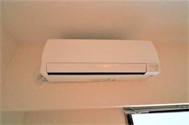 嬉しいエアコン完備です