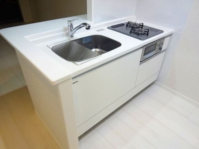 使い勝手の良いシステムキッチン