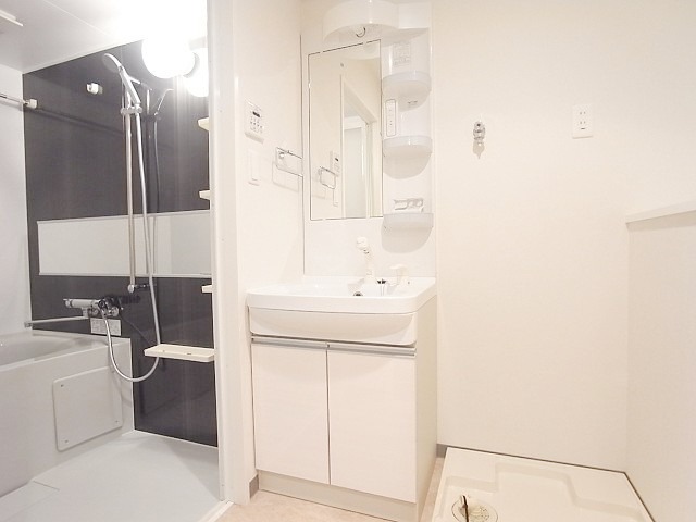 朝の支度に大活躍のシャンプードレッサー付き