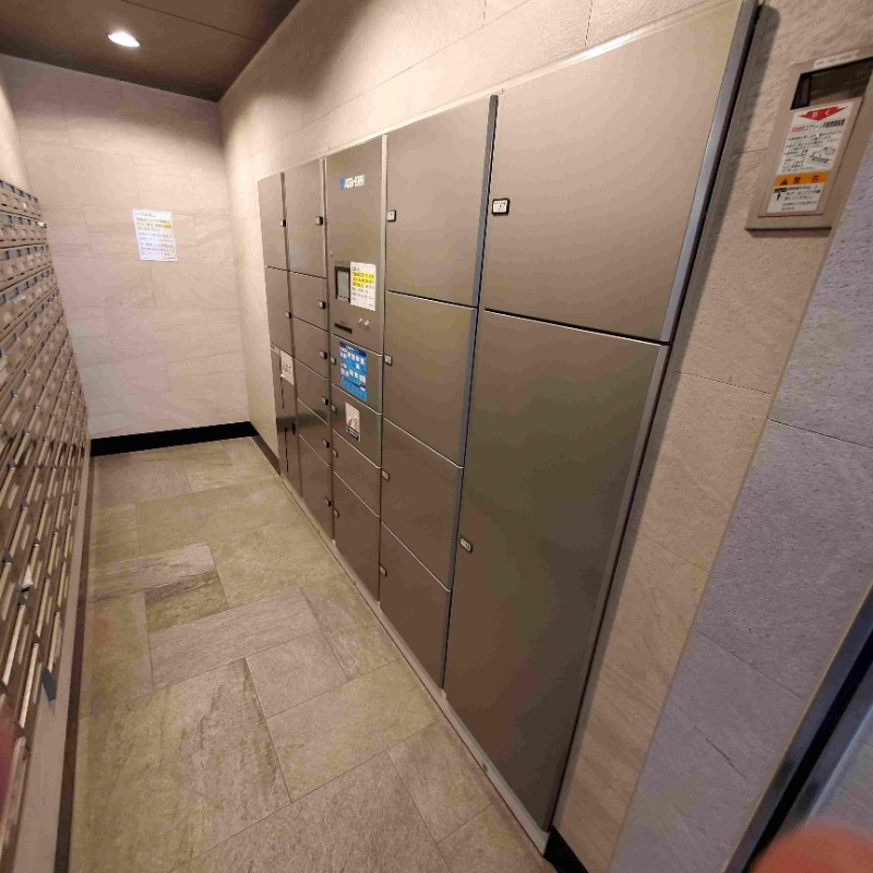 不在時でも便利な宅配ボックス