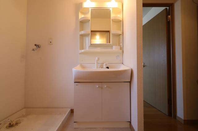 朝の支度はこちらで