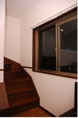 浅い階段で安心ですね