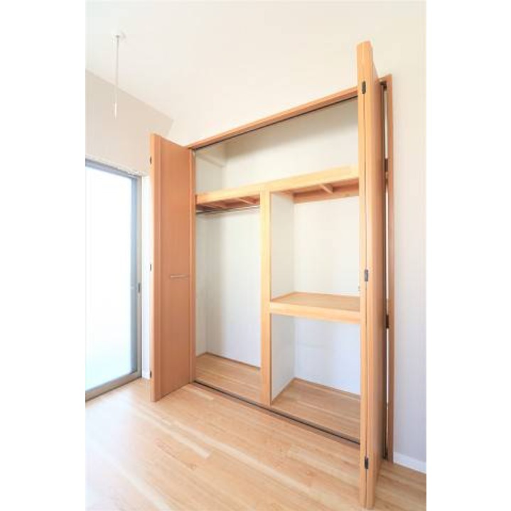 大容量のクローゼット