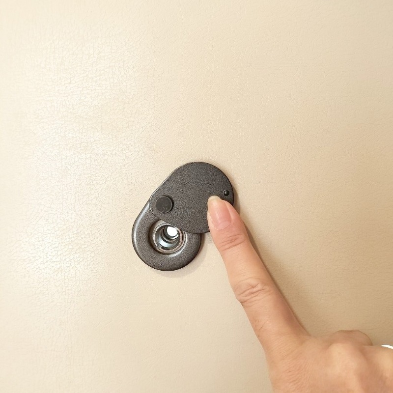 防犯スコープで安心ですね。