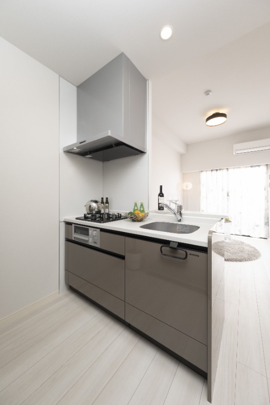 対面キッチンで会話が弾みますね