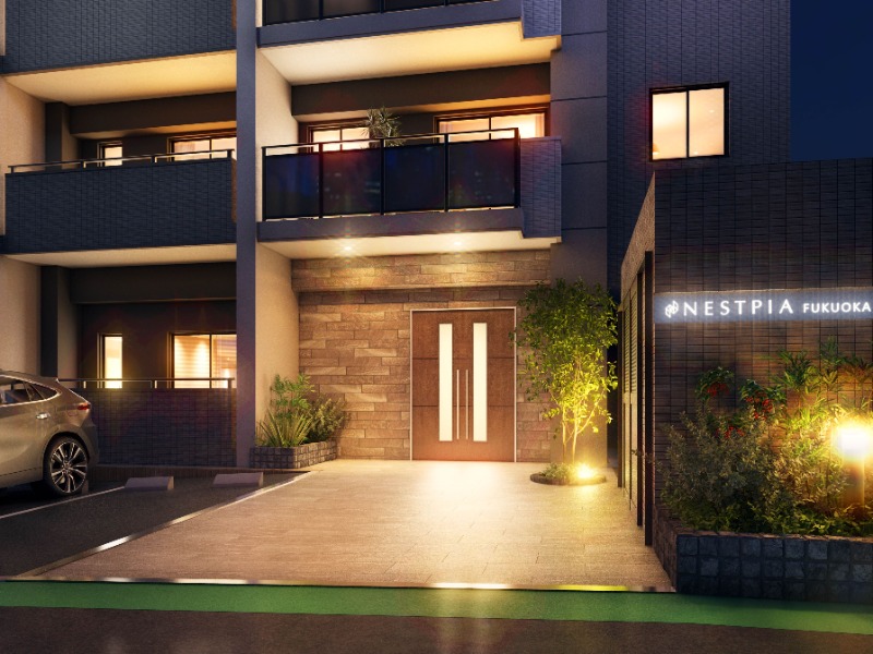 オシャレなエントランス