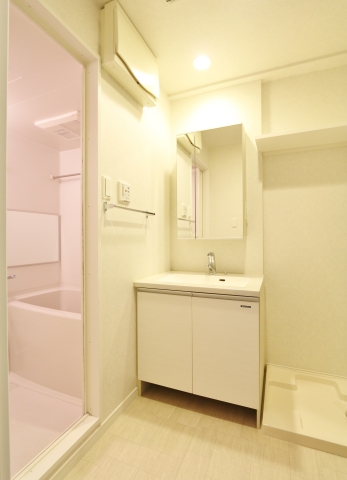 朝の身支度はこちらで