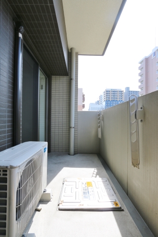 日当たりのよいバルコニーです