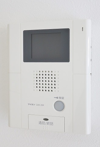 来客の確認ができるので安心ですね