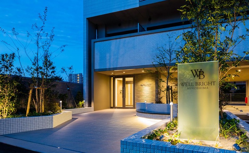 おしゃれなエントランス