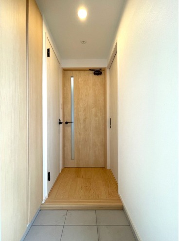 開放感のある玄関