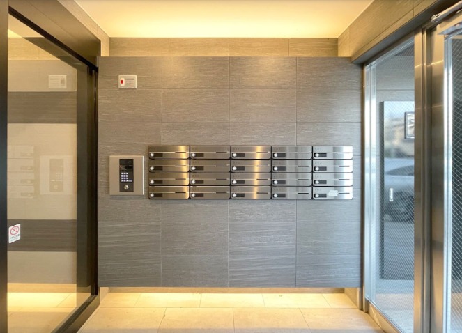 管理の行き届いた集合ポスト