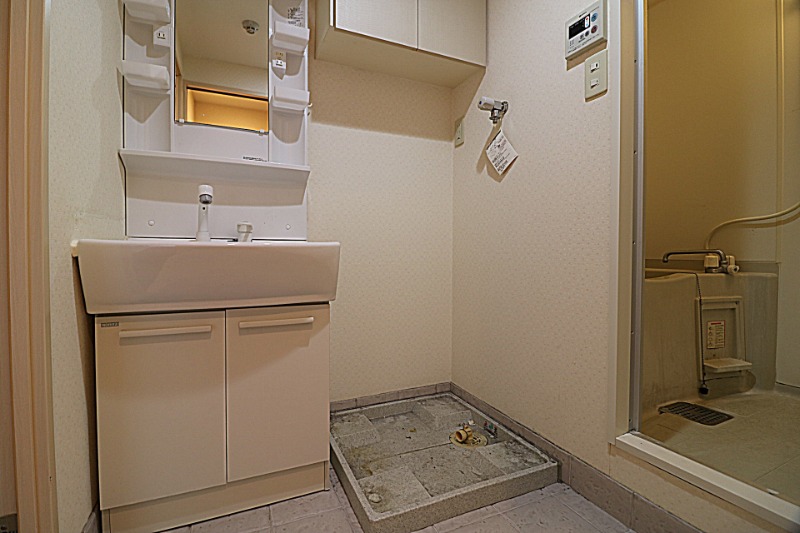 洗濯機も置けます。