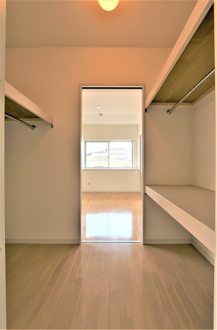 WICで洋室が繋がっています