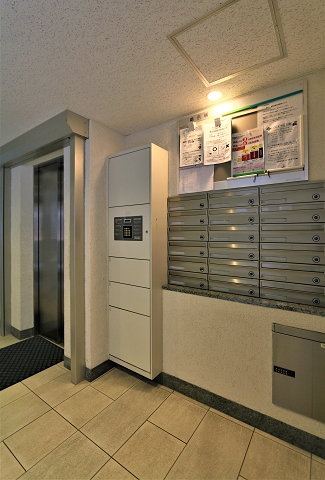 集合ポストあります