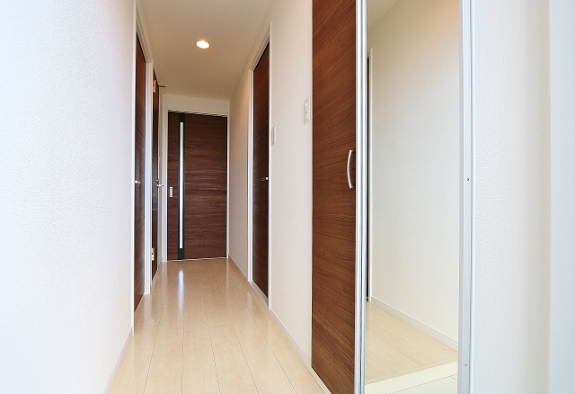 毎日迎える玄関