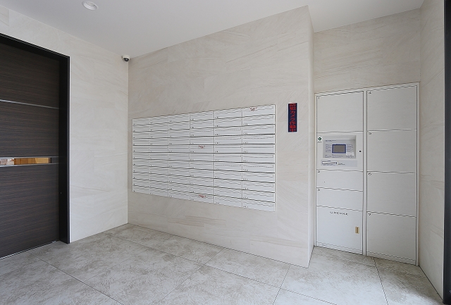 嬉しい宅配ボックス設置