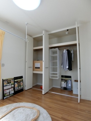 荷物が多くても安心な収納スペース