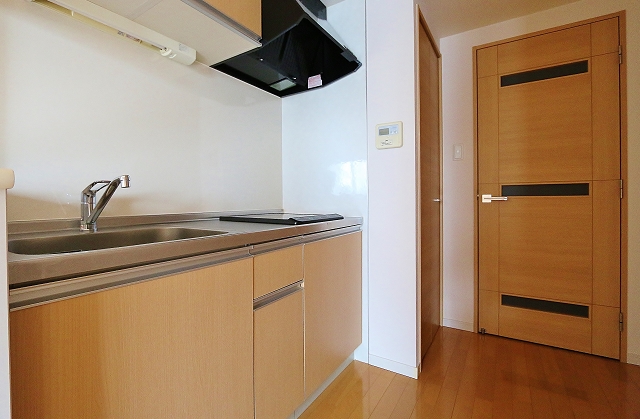 作業スペースが広くて料理がはかどるキッチンです