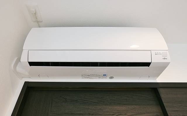 エアコンで年中快適です