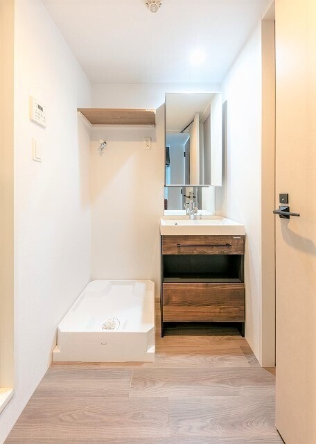 朝の支度はこちらです。