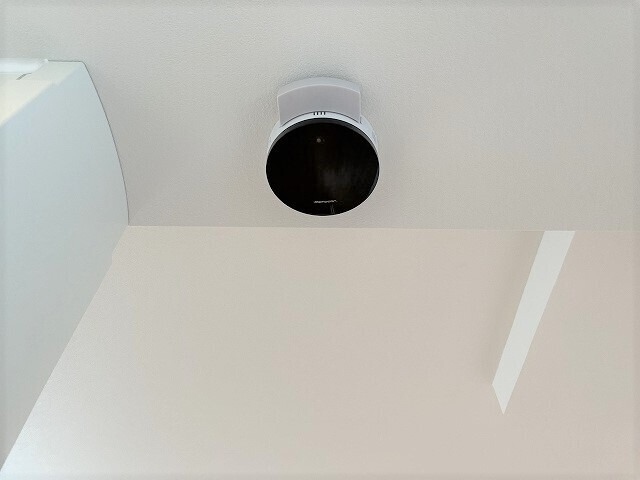 防犯カメラも安心ですね。