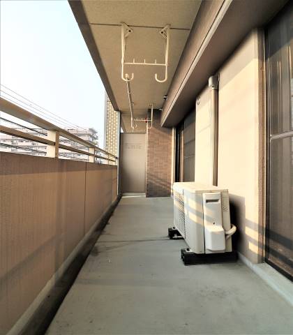 お洗濯ものはこちらで