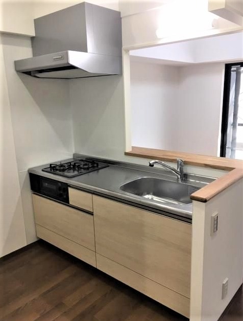 キッチンスペースばっちり確保できております