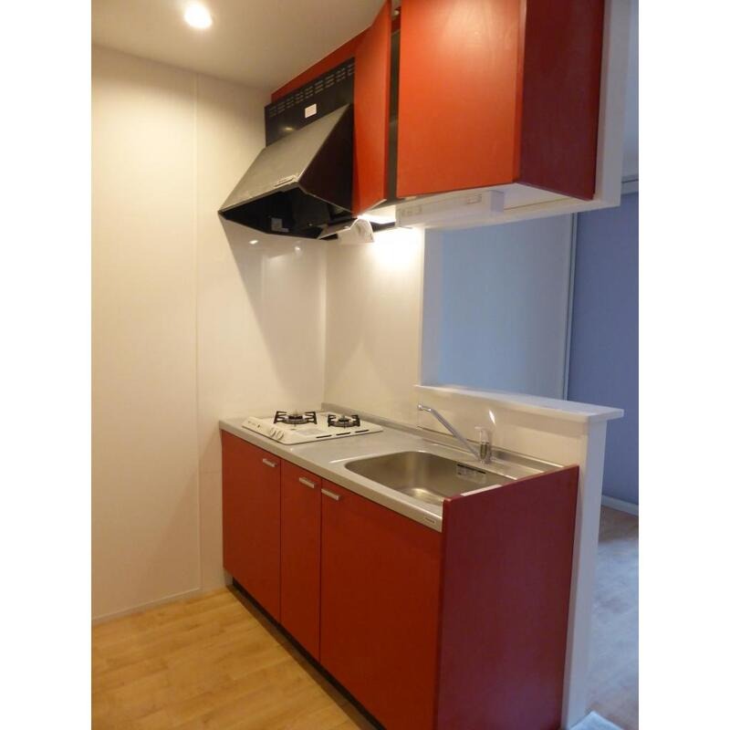 システムキッチンで調理も楽々